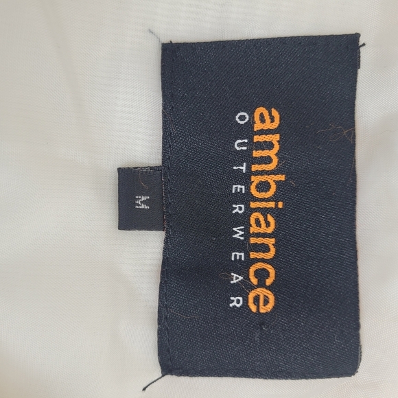 Ambiance Outerwear shaggy faux fur lined long ivory vest cozy boho mobwife NWT M - Picture 2 of 12